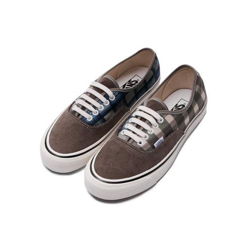 [unclev1966] 代購 Vans Authentic 44 Dx 安納海姆燈心絨 褐色 拼接 碎布 日韓系 軟墊-細節圖2