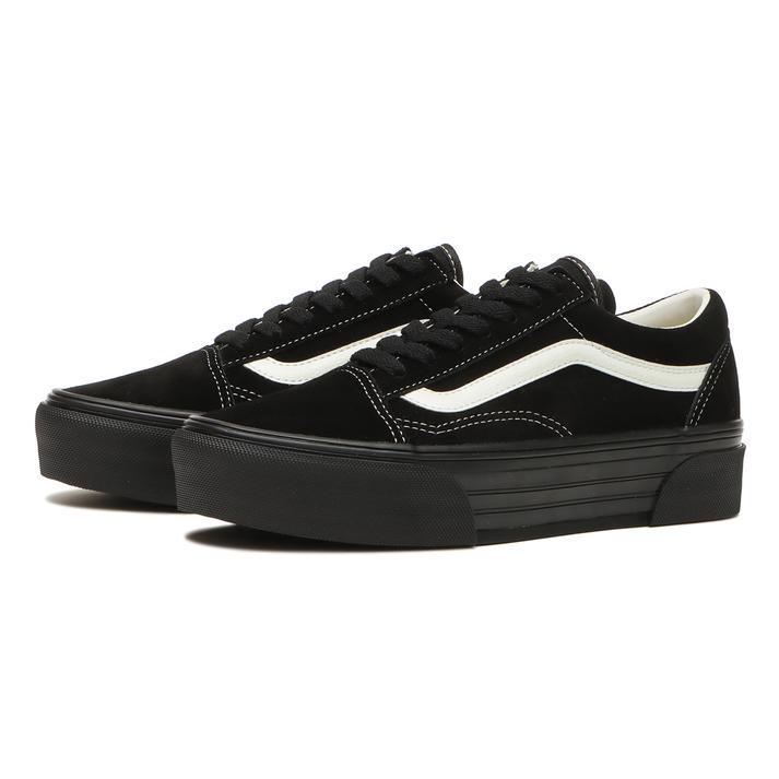 [unclev1966] Vans OLD SKOOL CHKY 黑白 耐髒 厚底增高 日系 可愛 百搭 女孩限定-細節圖3