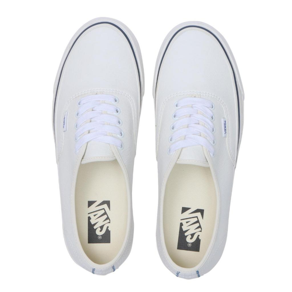 [unclev1966] 代購 Vans Premium Authentic 44 X TDC 白色 皮革 簡約 滑板鞋-細節圖3