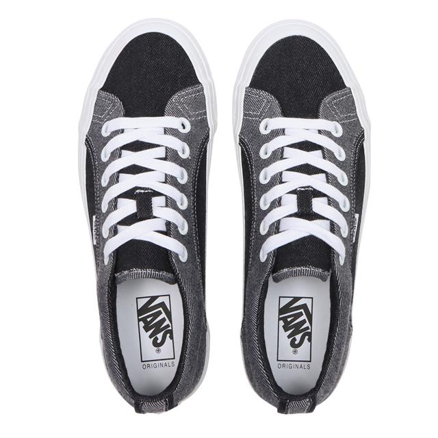 [unclev1966] 代購 Vans Vault Og Lampin Lx 鐵灰 拼接 帆布 休閒風 滑板鞋-細節圖3