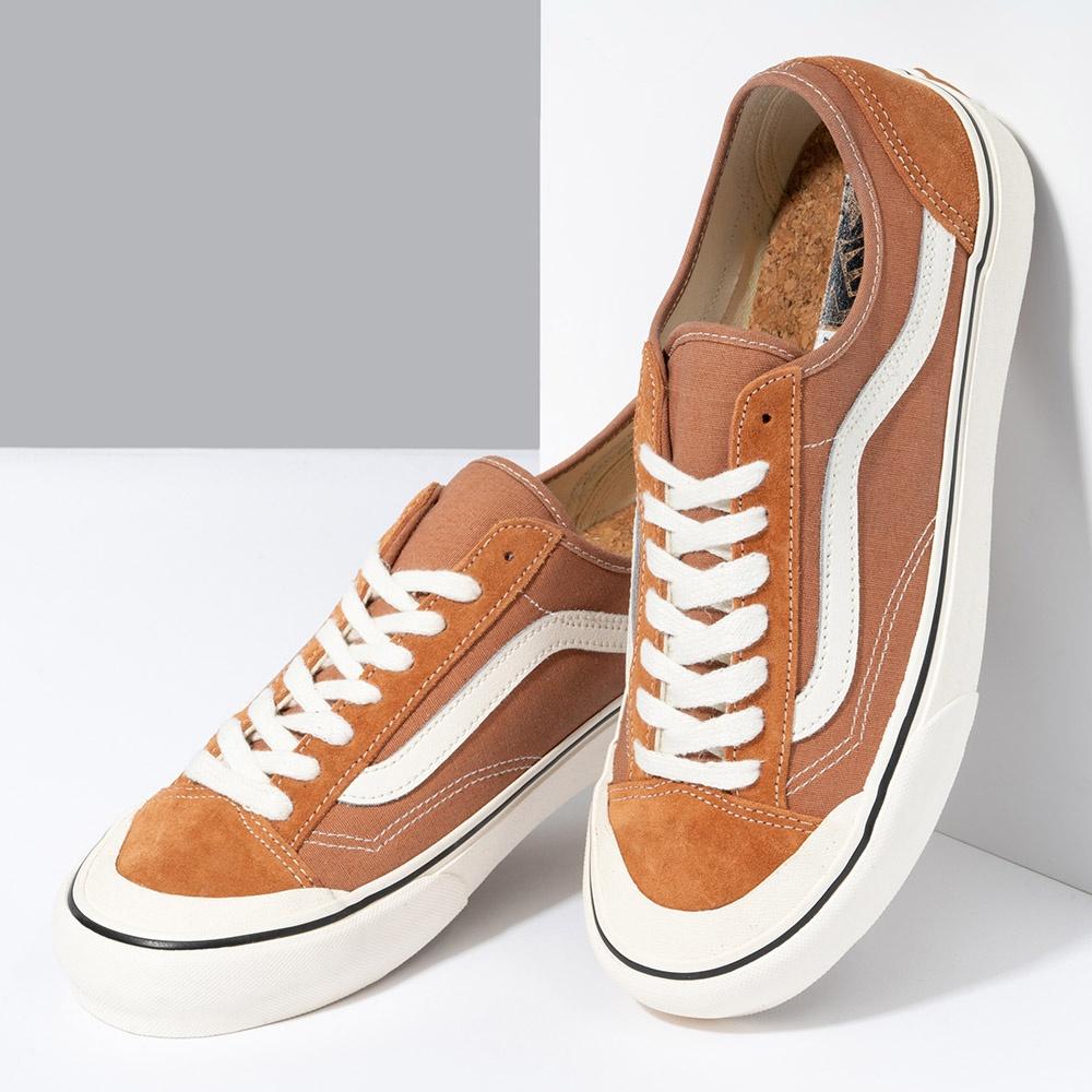 [unclev1966] Vans Style 136 Decon VR3 SF 麂皮 環保 橘色 土黃 軟墊 衝浪-細節圖2