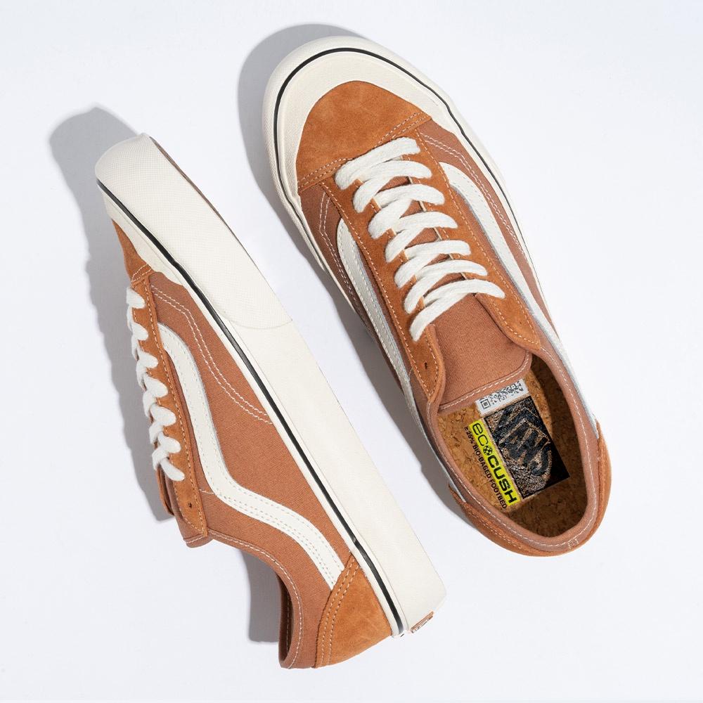 [unclev1966] Vans Style 136 Decon VR3 SF 麂皮 環保 橘色 土黃 軟墊 衝浪-細節圖3
