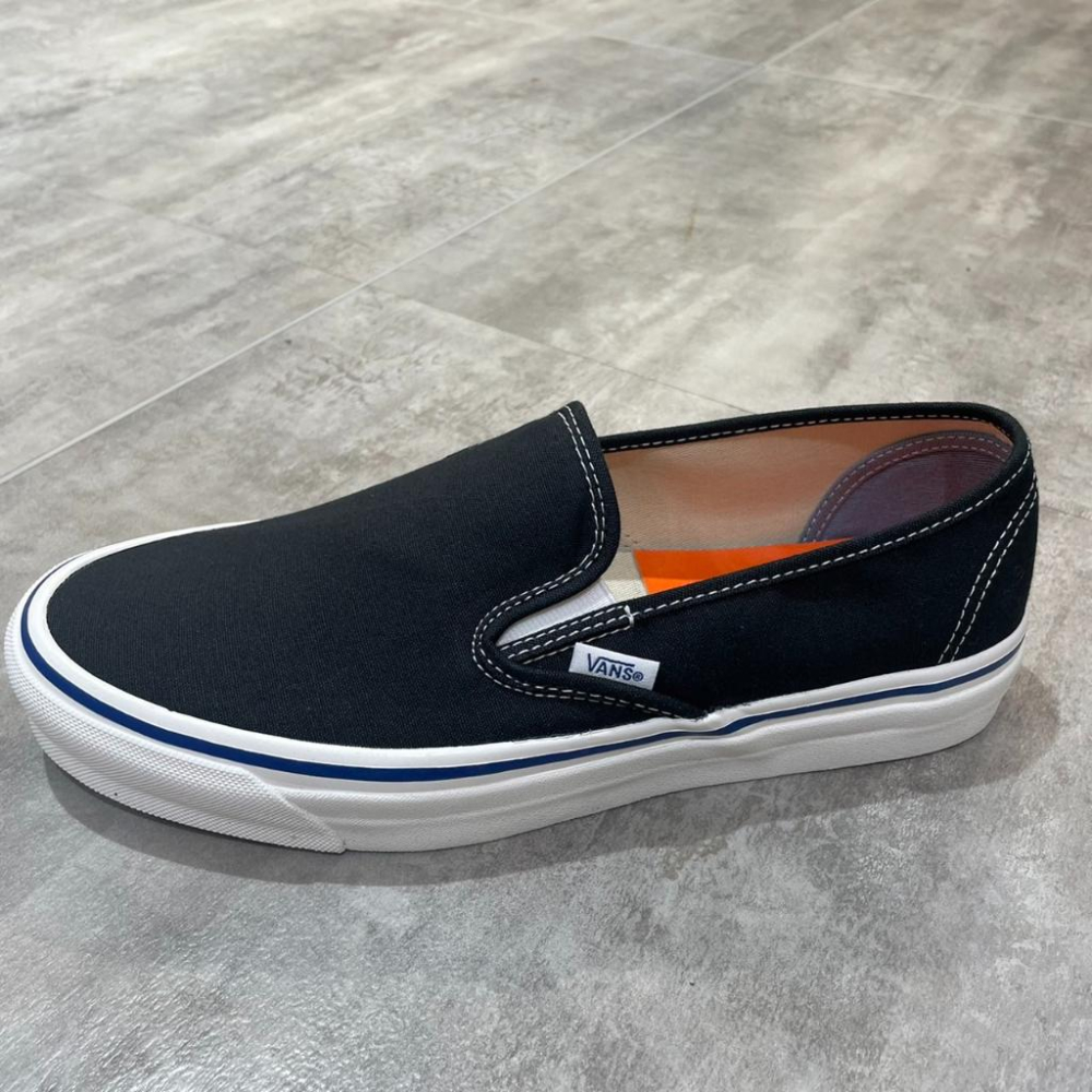 [unclev1966] Vans Slip-on 48 Deck Dx 安納海姆 黑色 寶藍色 懶人鞋 百搭 男女款-細節圖2