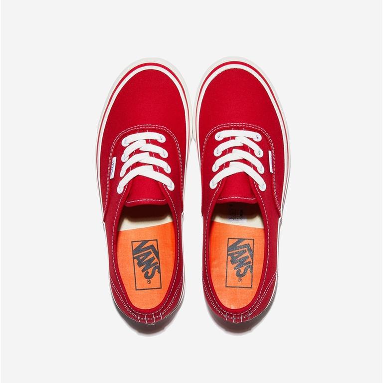 [unclev1966] Vans Authentic 44 Deck Dx 安納海姆 新版 22S 聖誕紅 鮮豔紅-細節圖4