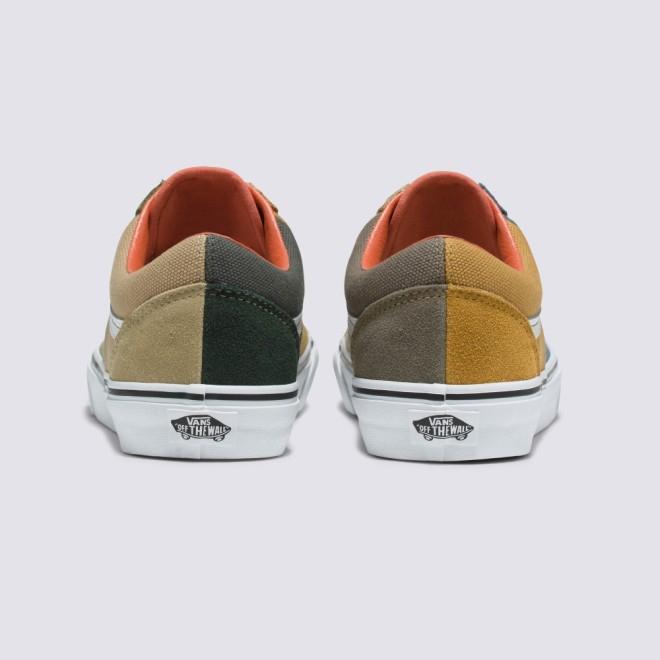 [unclev1966] Vans Classic Old Skool 彩色 鴛鴦 拼接 秋冬 滑板鞋 男女款-細節圖4