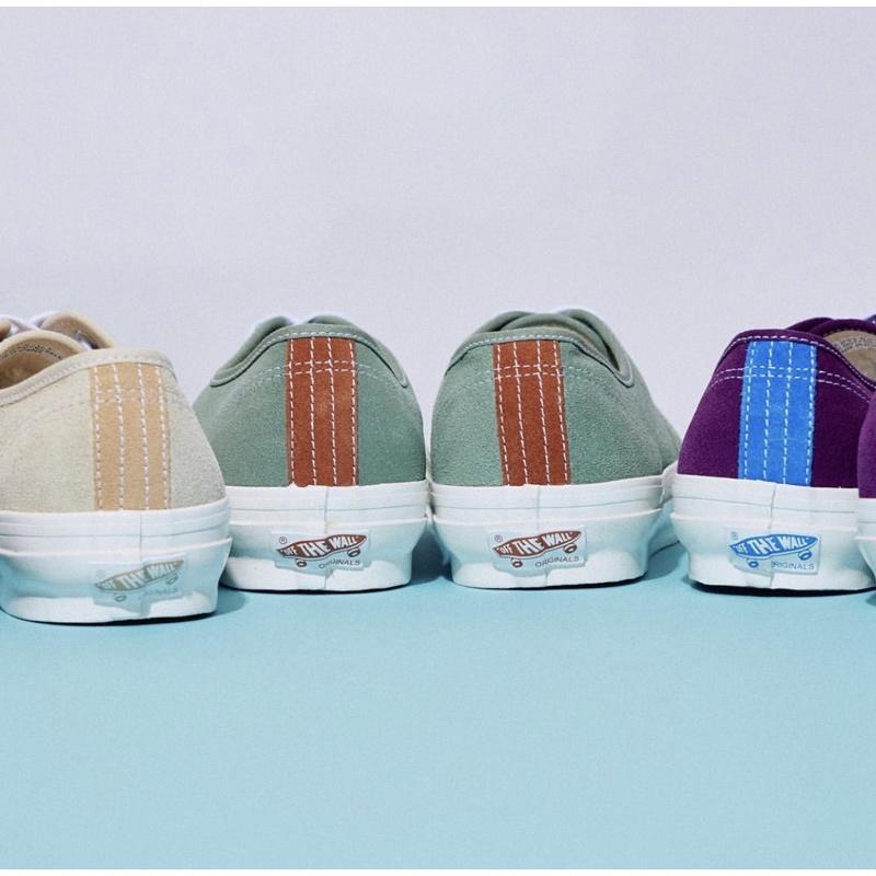 [unclev1966] 代購 Vans Vault OG Authentic Lx 三色 燕麥 藻綠 紫羅蘭 春夏必備-細節圖5