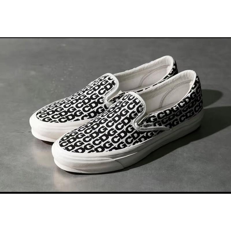 [unclev1966] 代購 Vans Vault X CDG s22 聯名 白色 滿版Logo 男女款-細節圖5