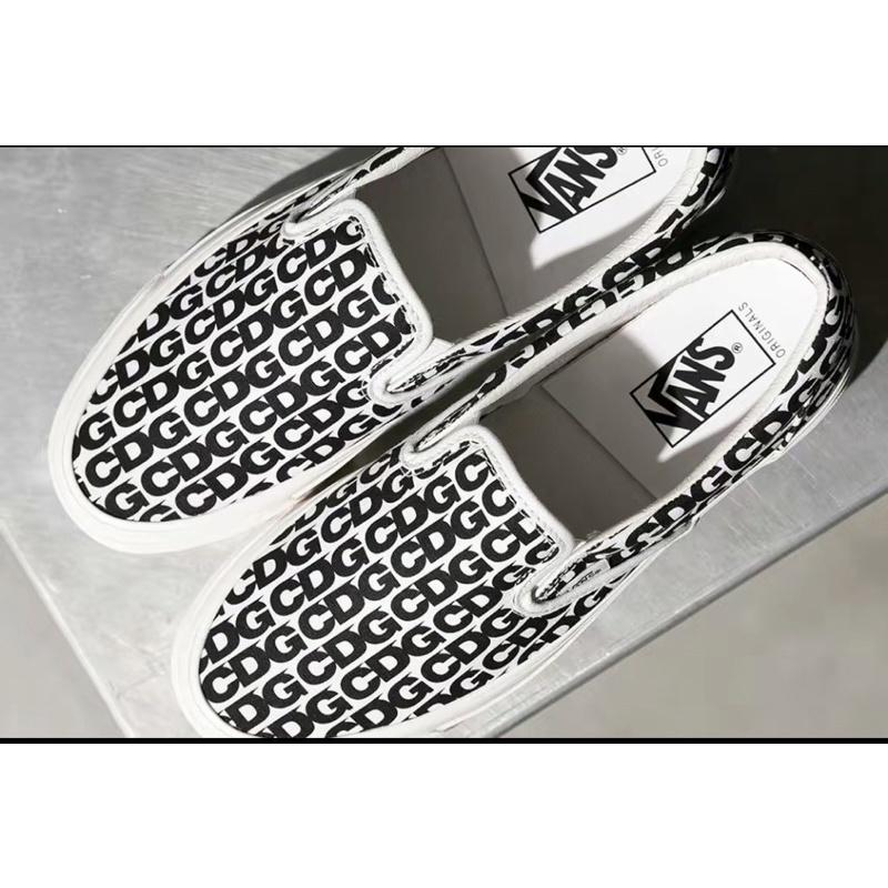 [unclev1966] 代購 Vans Vault X CDG s22 聯名 白色 滿版Logo 男女款-細節圖6