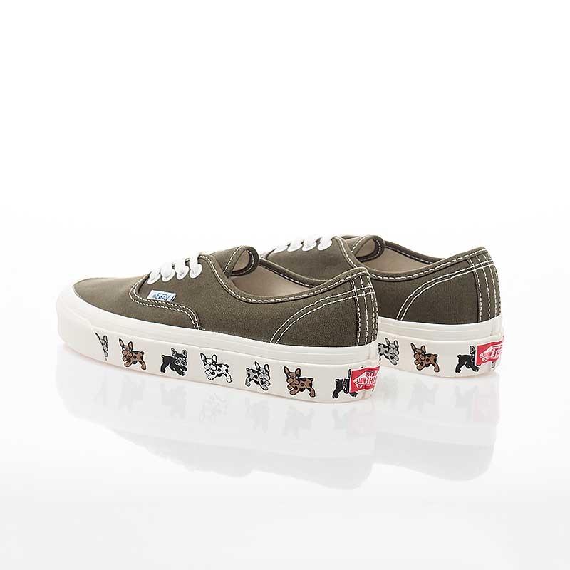 [unclev1966] Vans Authentic 44 dx 安納海姆 軍綠 動物 卡通風-細節圖5