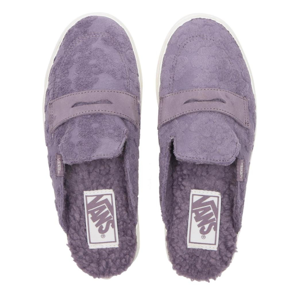 [unclev1966] 代購 Vans Style 53 Mule 紫羅蘭 羔羊毛 日系 保暖 增高 懶人鞋-細節圖3