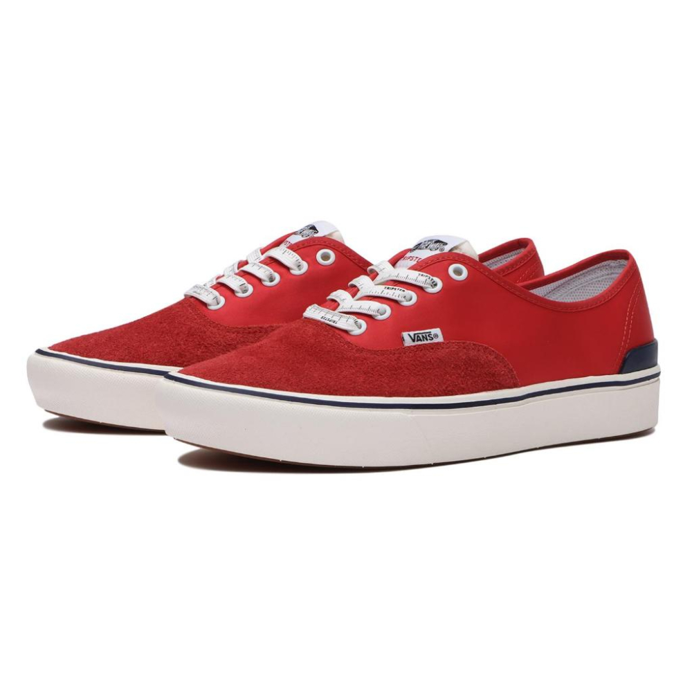 [unclev1966] 代購 Vans Comfy Cush  Authentic X SHIBUYA 紅色 輕量滑板-細節圖2