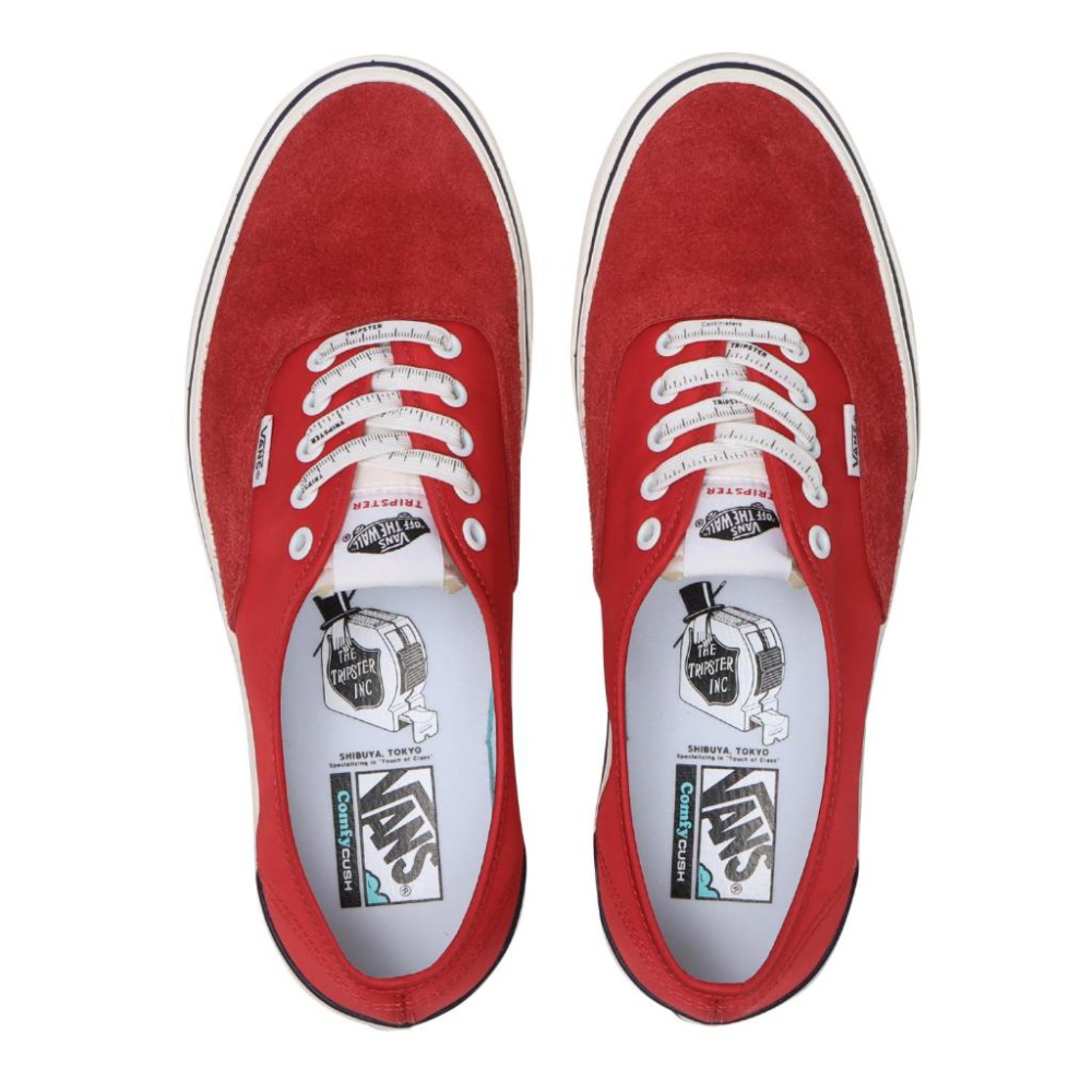 [unclev1966] 代購 Vans Comfy Cush  Authentic X SHIBUYA 紅色 輕量滑板-細節圖3