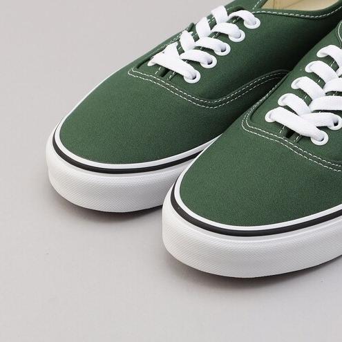[unclev1966] Vans Classic Authentic 森林綠 墨綠色 經典款 帆布 滑板鞋 男女款-細節圖3