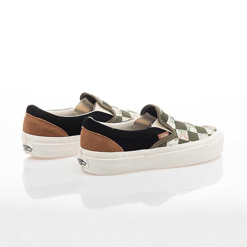 [unclev1966] Vans Slip-on 98 Dx 22FW 秋冬 棋盤格 碎布 拼接 日韓 百搭 懶人鞋-細節圖4