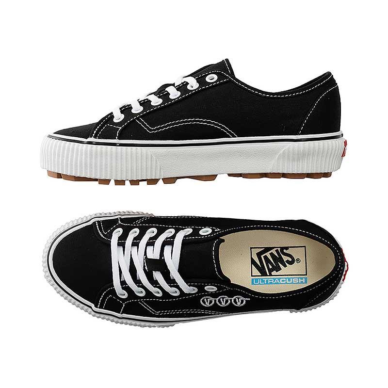 [unclev1966] Vans DELRIDGE SF Style 23 鬆餅底 增高 基本款 小LOGO 女生-細節圖4