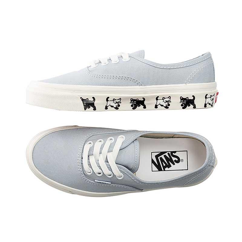 [unclev1966] Vans Authentic 44 DX 安納海姆 淺藍 水洗 動物 卡通風-細節圖3