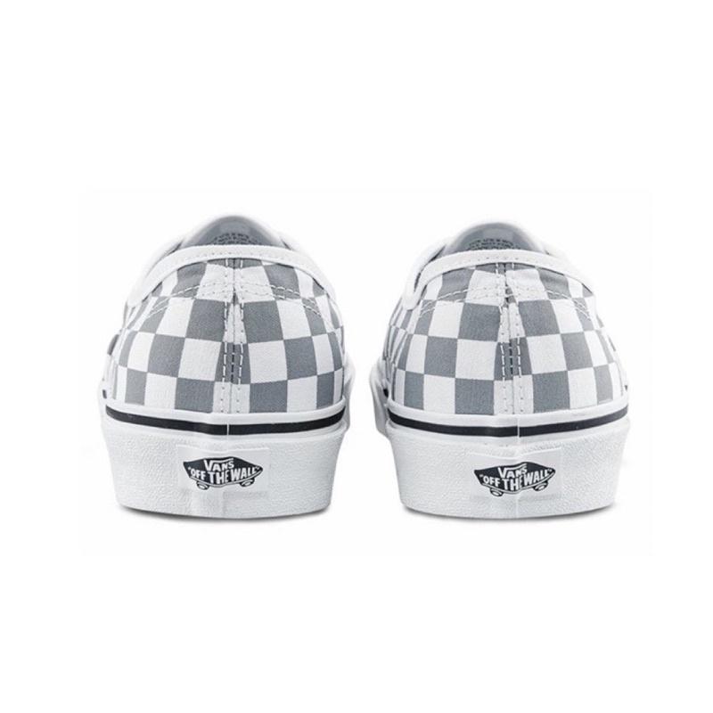 [unclev1966] Vans Authentic checkerboard 棋盤格 鐵灰 水洗灰 男女款-細節圖5