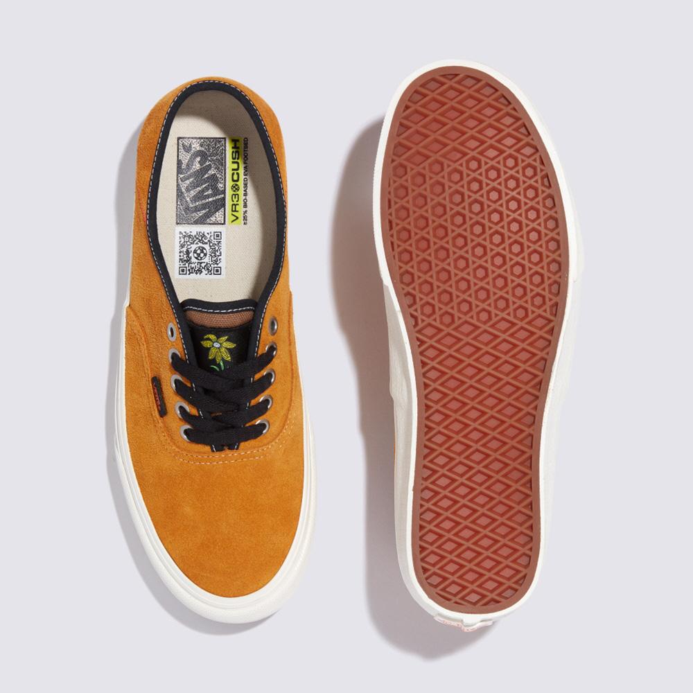 [unclev1966] Vans Authentic Convert VR3 麂皮 橘橙色 環保 輕量 23s 滑板鞋-細節圖3