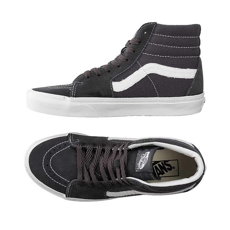 [unclev1966] Vans Classic Sk8-Hi 高筒 黑色 麂皮 帆布 百搭 經典 滑板 嘻哈 男款-細節圖4