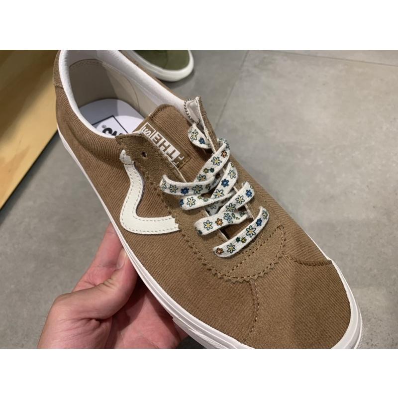 [unclev1966] Vans Style 73 DX 安納海姆 燈芯絨 墨綠/咖啡/黑色 碎花 鞋帶可換 百搭款-細節圖5