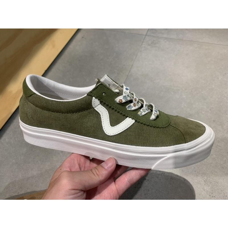 [unclev1966] Vans Style 73 DX 安納海姆 燈芯絨 墨綠/咖啡/黑色 碎花 鞋帶可換 百搭款-細節圖6