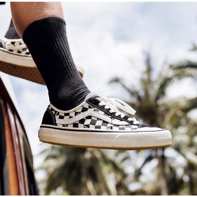 [unclev1966] Vans Eco theory  VR3 SF 衝浪 棋盤格 滿版Logo環保 軟木塞 男女款-細節圖2