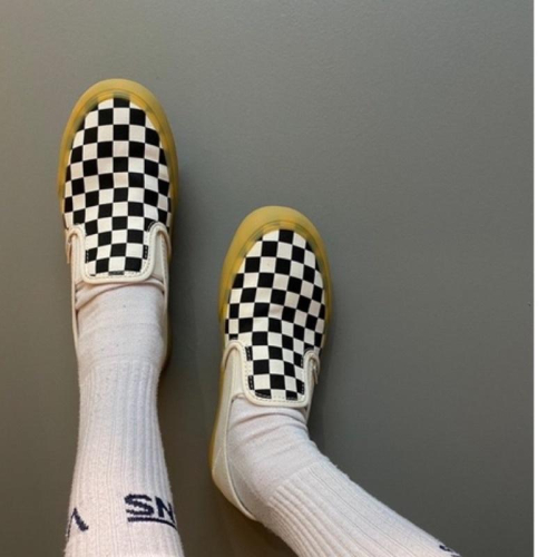 [unclev1966] 現貨 Vans Slip-on 棋盤格 深膠 奇蹟補貨 百搭 懶人 日韓系 男女款