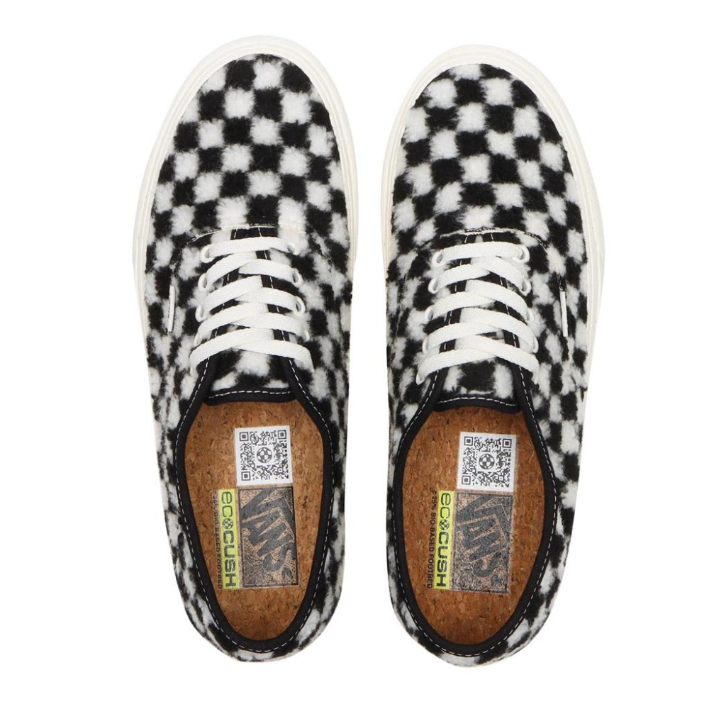 [unclev1966] Vans Authentic Vr3 Sf 環保 棋盤格 絨毛 保暖 日系 22FW-細節圖3