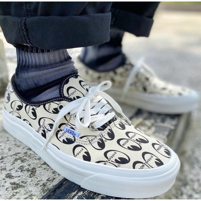 [unclev1966] 現貨 Vans Authentic 44 DX X Mooneyes 👀 大眼睛 白黃 男女款-細節圖5