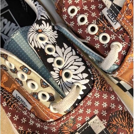 [unclev1966] Vans Era Patchwork 老虎 小碎布 拼接 棋盤格 雛菊🌼 日韓系 工裝 男女款-細節圖4
