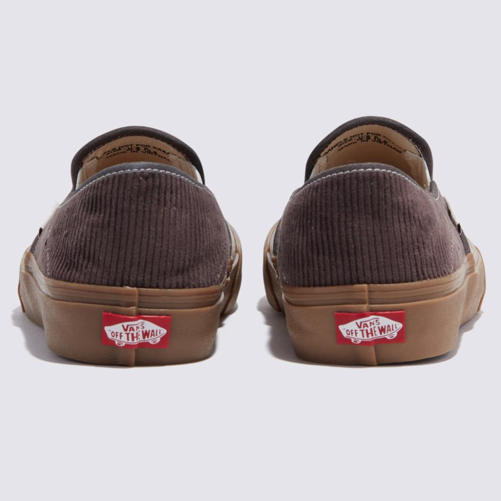 [unclev1966] 代購 Vans Slip-on Eco Theory 環保 燈心絨 秋冬 咖啡 褐色 懶人鞋-細節圖4