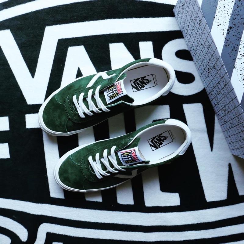 [unclev1966] 代購 Vans Vault Og Epoch Lx 藻綠 墨綠 麂皮 日系風 男女款-細節圖2