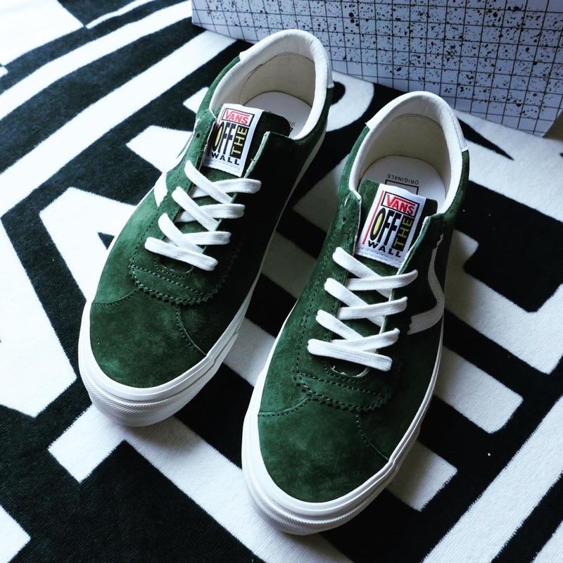 [unclev1966] 代購 Vans Vault Og Epoch Lx 藻綠 墨綠 麂皮 日系風 男女款-細節圖3