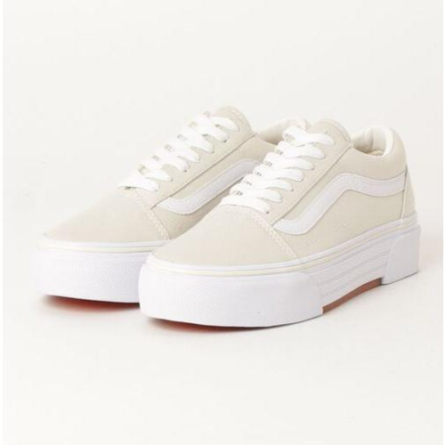 [unclev1966] Vans OLD SKOOL CHKY 日線 米白色 厚底 增高 百搭 滑板鞋