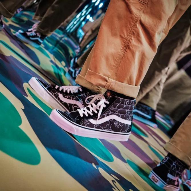 [unclev1966] 代購 VANS X BAPE® AUTHENTIC / SK8-HI DX 聯名 迷彩 猿人-細節圖3