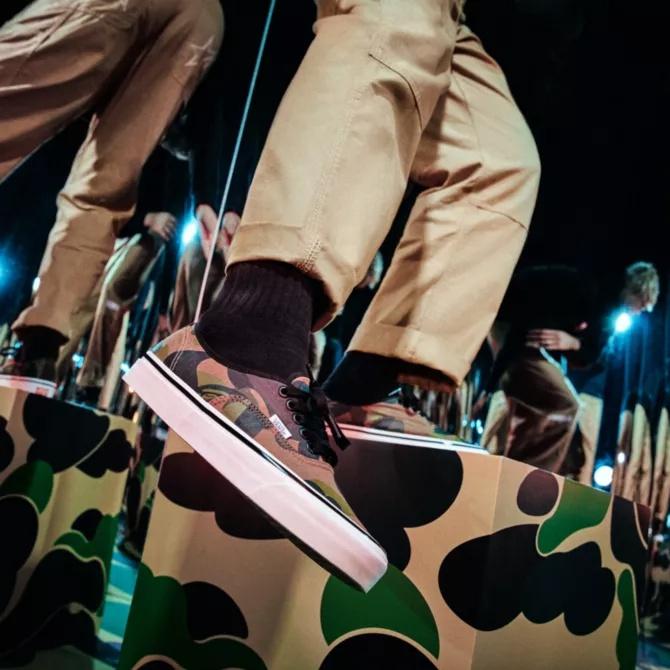 [unclev1966] 代購 VANS X BAPE® AUTHENTIC / SK8-HI DX 聯名 迷彩 猿人-細節圖6