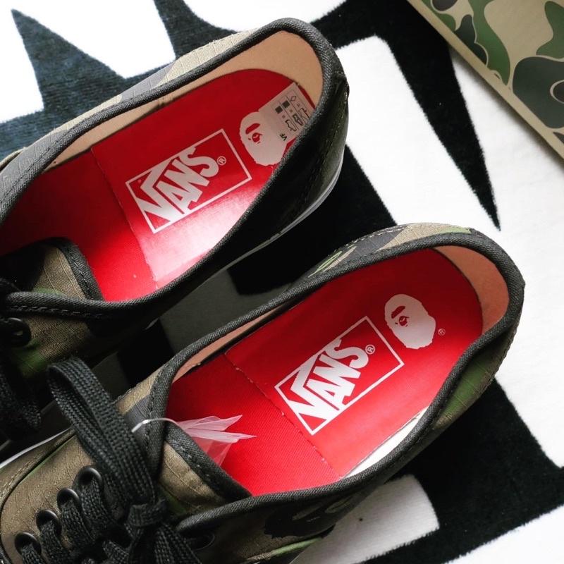 [unclev1966] 代購 VANS X BAPE® AUTHENTIC / SK8-HI DX 聯名 迷彩 猿人-細節圖8