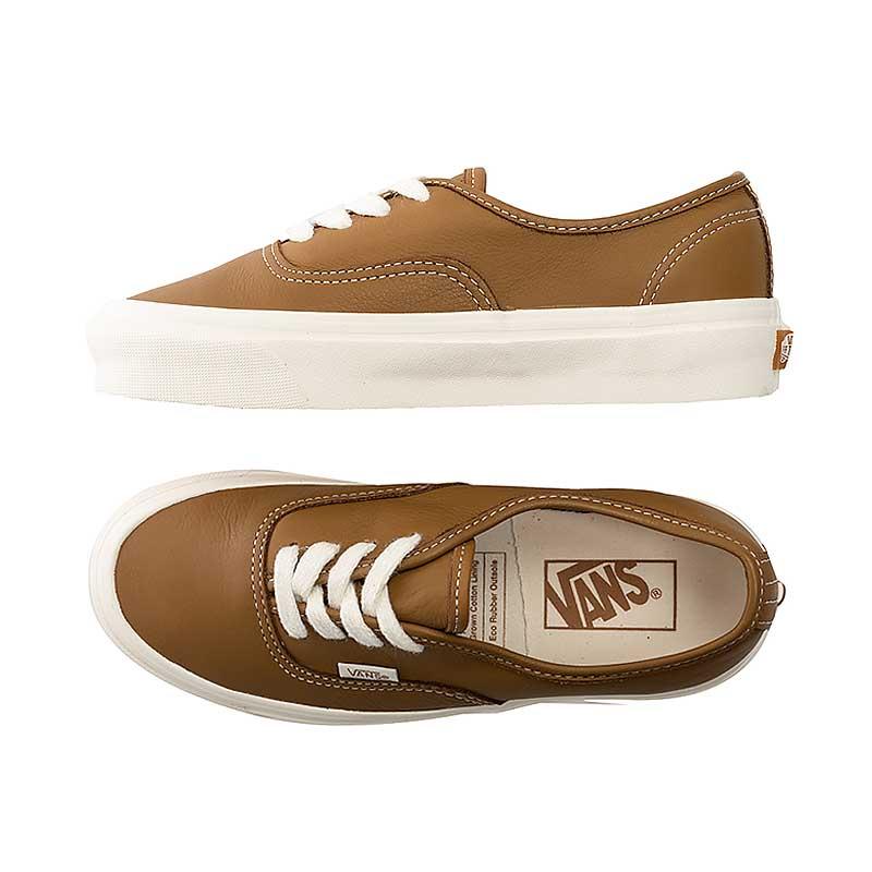 [unclev1966] Vans Authentic 44 DX 安納海姆 仿皮 棕色 基本款 軟墊 秋冬 工裝 男女-細節圖4