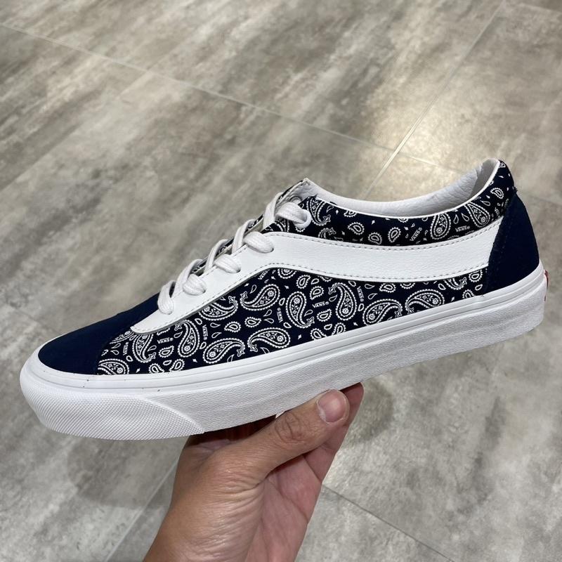 [unclev1966] Vans Bold Ni 變形蟲 深藍 墨綠 刺繡 大波浪 軟墊-細節圖3