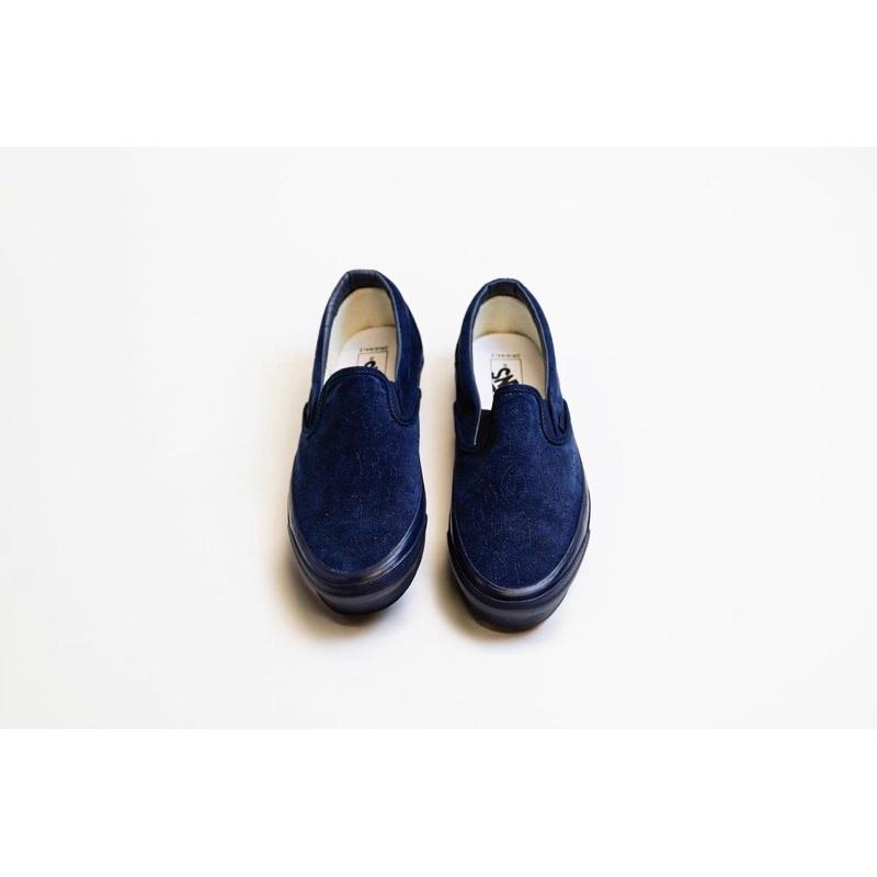 [unclev1966] 代購 Vault OG Slip-on Lx 黑 紅 藍 天鵝絨 豹紋 簡約 百搭 懶人鞋-細節圖4