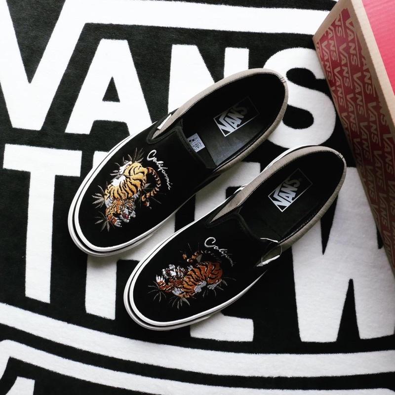 [unclev1966] 代購 Vans Slip-on 98 Dx 安納海姆 老虎 刺繡 日系 虎年 男女款-細節圖2