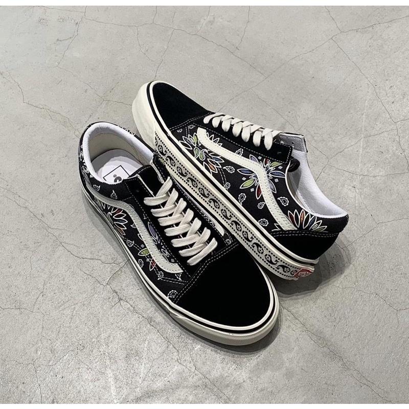 [unclev1966] Vans Authentic/Old Skool/Sk8-hi DX 安納海姆 印花圖騰 黑色-細節圖4