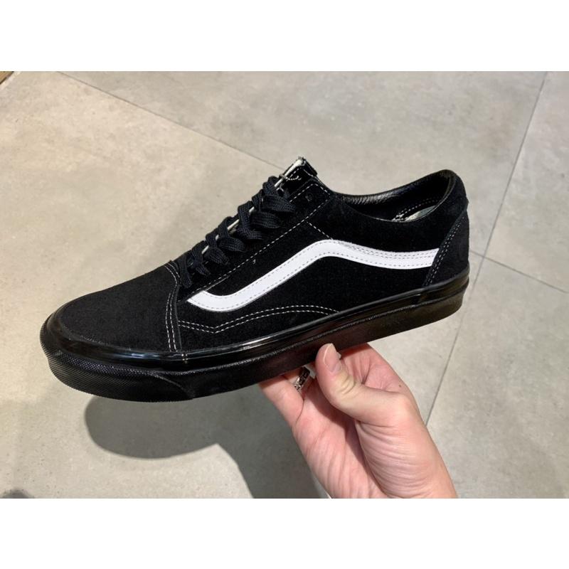 [unclev1966] Vans Old Skool DX 安納海姆 麂皮 黑底白線 耐髒 黑色 軟墊 滑板-細節圖5