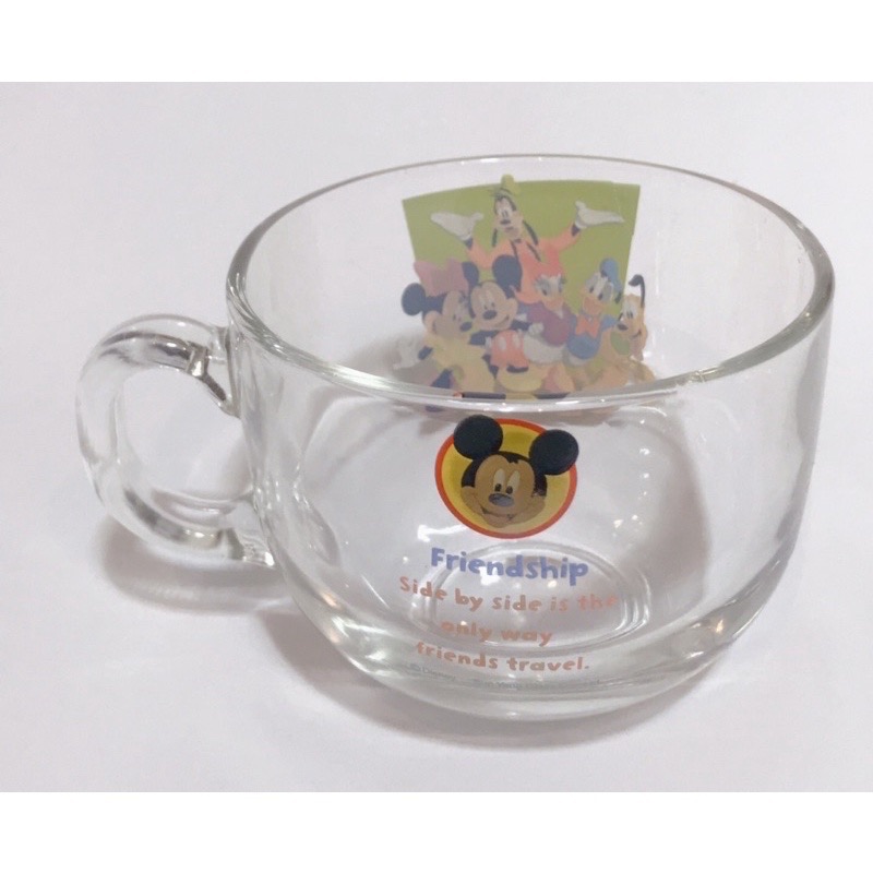 Mama咪呀～Disnep迪士尼授權早餐杯.玻璃杯.湯杯.碗杯.透明杯.點心杯.湯碗杯.全新-細節圖3