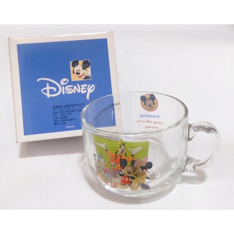 Mama咪呀～Disnep迪士尼授權早餐杯.玻璃杯.湯杯.碗杯.透明杯.點心杯.湯碗杯.全新-細節圖4