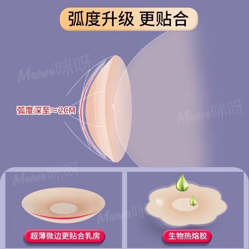 Mama咪呀～防走光貼·乳貼.防凸點.防走光.胸貼.乳頭貼.乳暈貼.防露點.隱形胸貼.防激凸.親膚胸貼.派對女神.胸貼-細節圖2