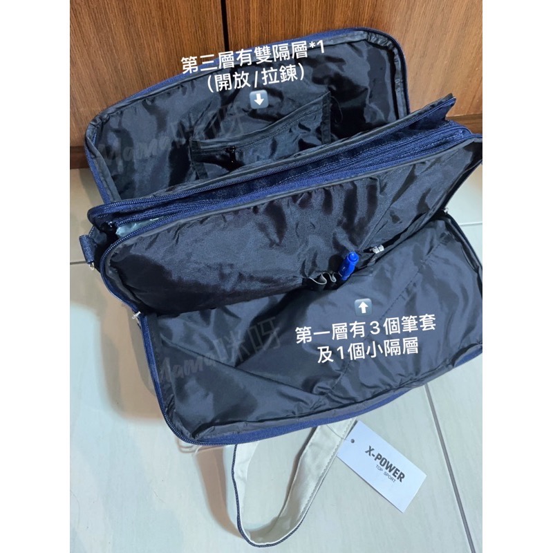 Mama咪呀～可愛娃娃.復古學院風.牛仔丹寧斜背/側背包.出勤/文件/手提/收納/旅行/環保/補習.方便袋.超萌.全新-細節圖4