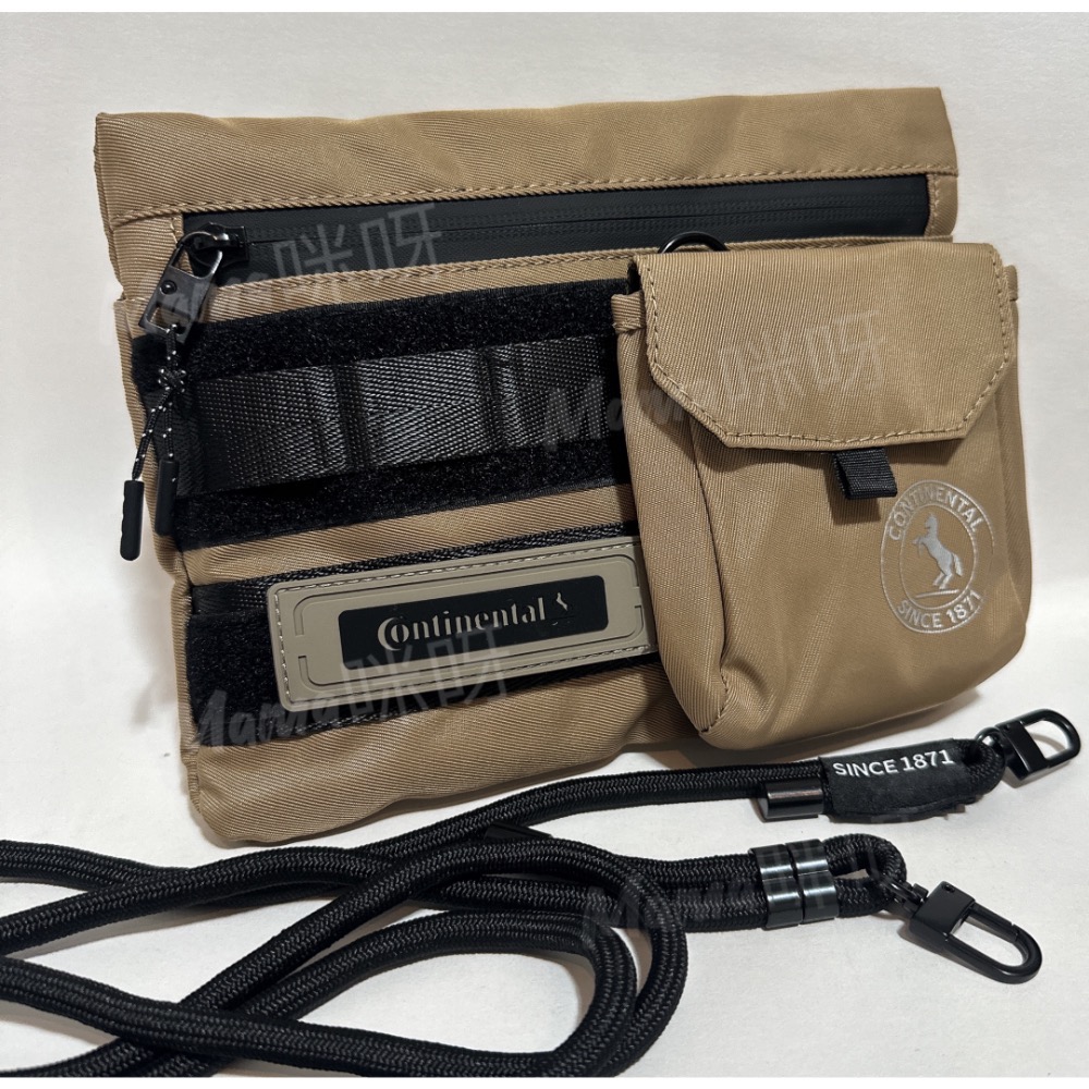 Mama咪呀～德國🇩🇪馬牌Continental·機能隨身包..機能斜背包.機能斜揹包.斜背包.斜揹包.斜肩包.原廠精品.-細節圖3