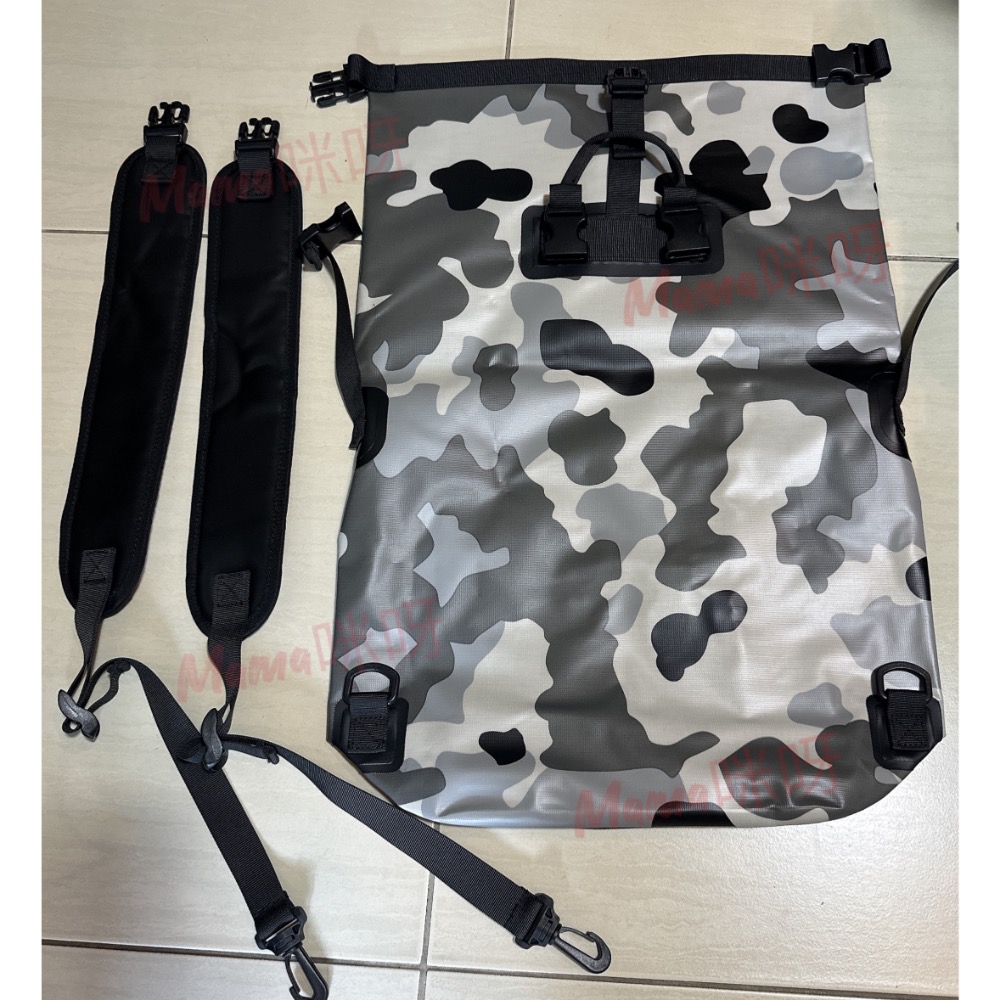 Mama咪呀～登錄普防水包.防水背包.防水漂流袋.防水袋.沙灘防水桶包.沙灘包.游泳包.泳具袋.防水後背包.SUP包.溯-細節圖4