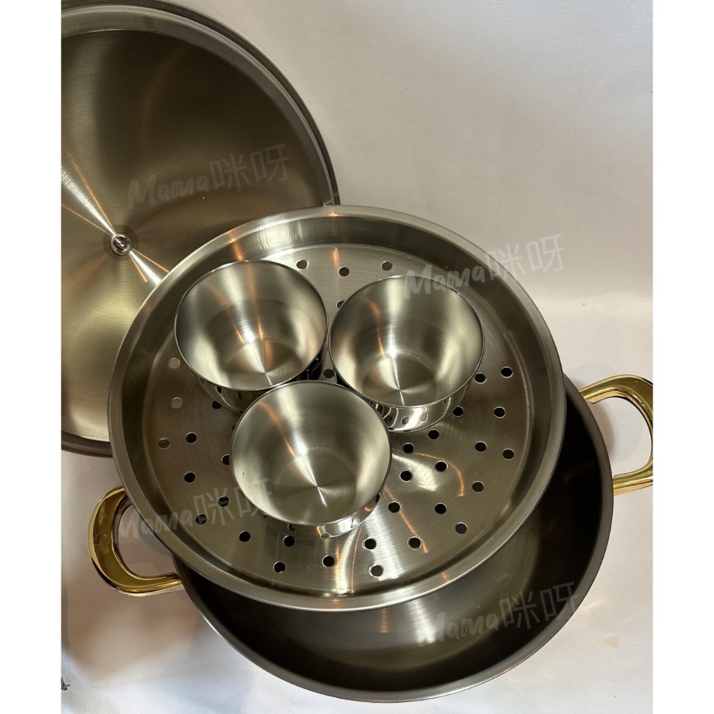 Mama咪呀～波士頓polo不鏽鋼鍋.白金火鍋.媽媽樂.鍋子.廚具.鍋具.火鍋組.蒸籠.食器組.爐具.不鏽鋼湯鍋.雙耳鍋-細節圖4